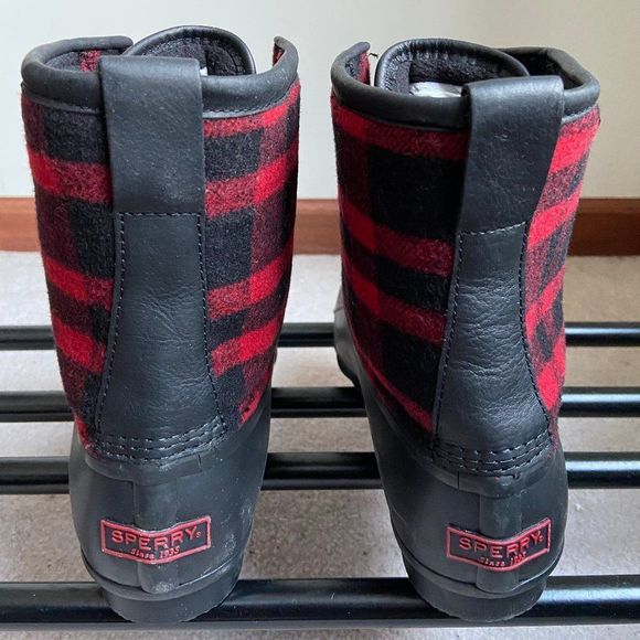 SPERRY Men Saltwater Duck Boots - NEW NIB NWB - Picture 5 of 8